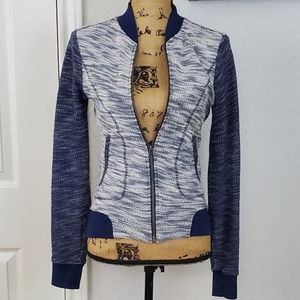 Athleta Bombastic Bomber Jacket sz XXS